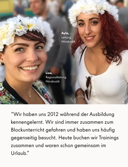 Lisa und Ayla erzählen, wie sie sich kennengelernt haben.